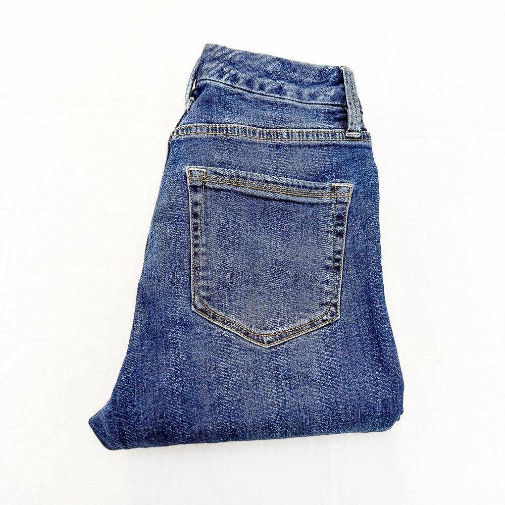 Good American Good Legs Crop Dark Wash Skinny Denim Jeans Blue 660 Size 6 / 28
